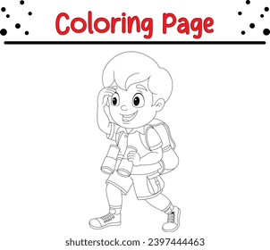 Scouting coloring book images stock photos d objects vectors