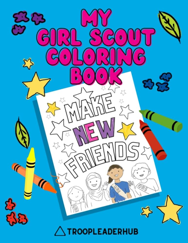 My girl scout coloring book