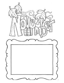 Scrapbook coloring pages tpt