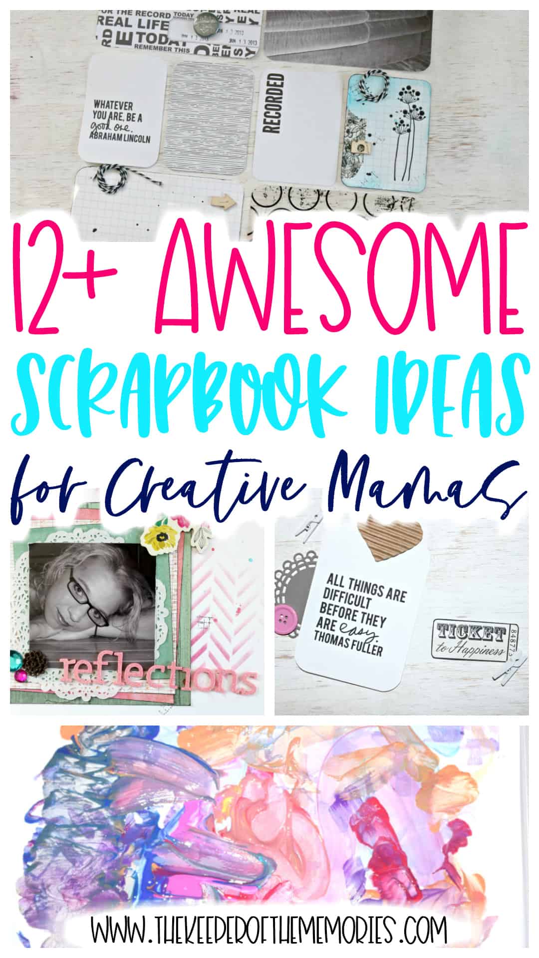 Awesome scrapbook ideas hacks for creative mamas