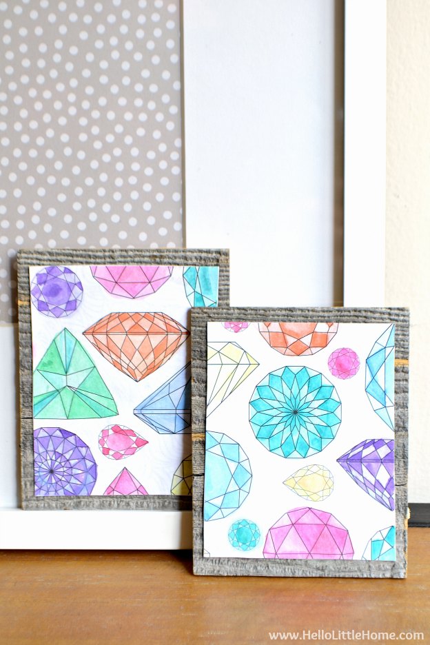 Easy ways to use coloring pages hello little home
