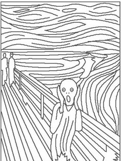 Munch the scream art projects ideas art projects scream art art lesson plans