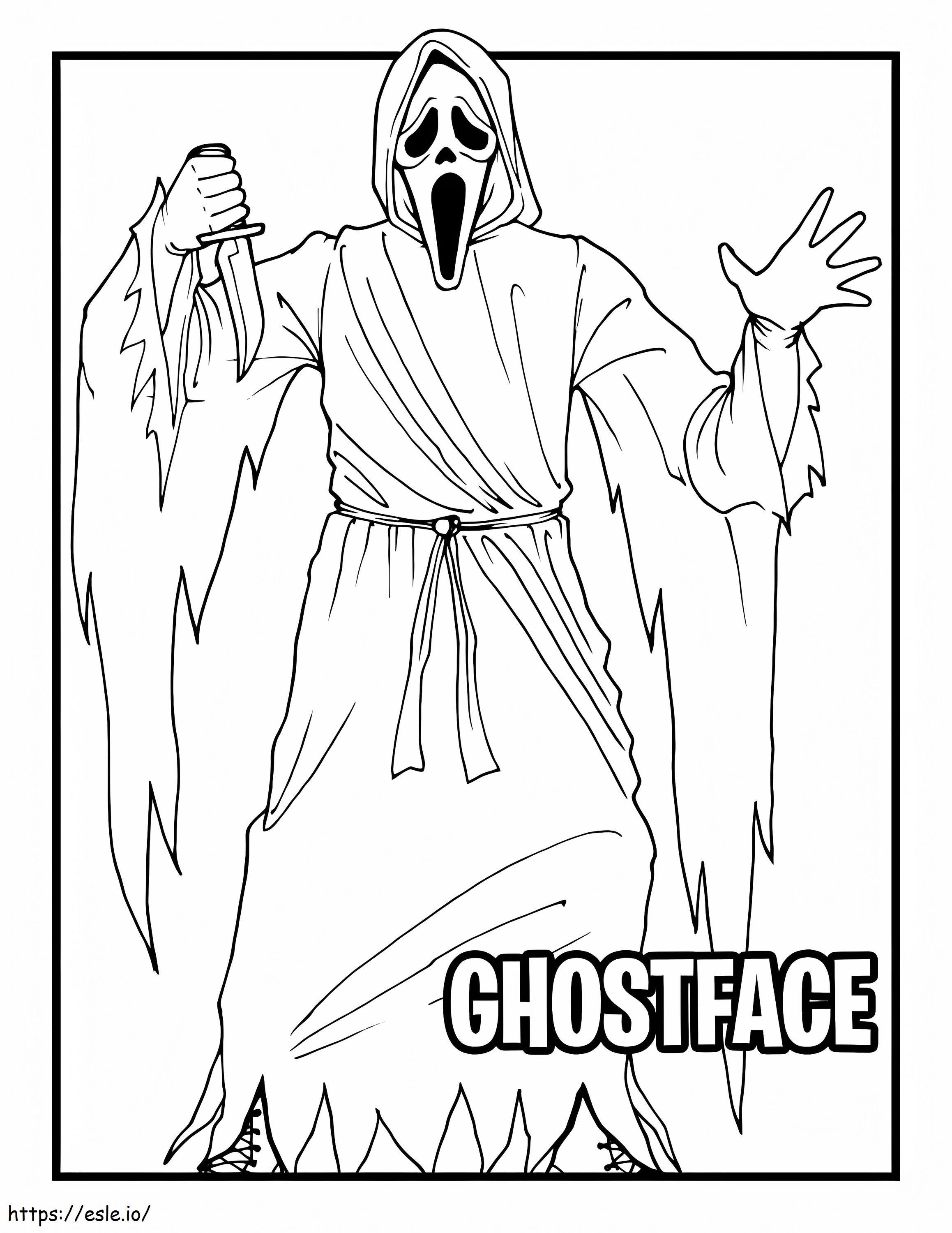 Tavallinen ghost face vãrityskuva