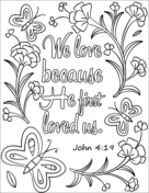 Bible verse coloring pages free coloring pages