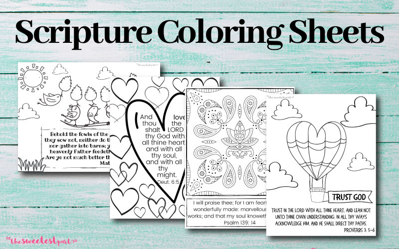 Printable bible verse coloring pages for kids adults