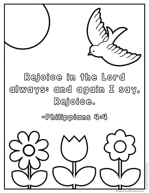 Bible verse coloring pages