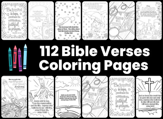 Bible coloring pages for kids download now pdf printables