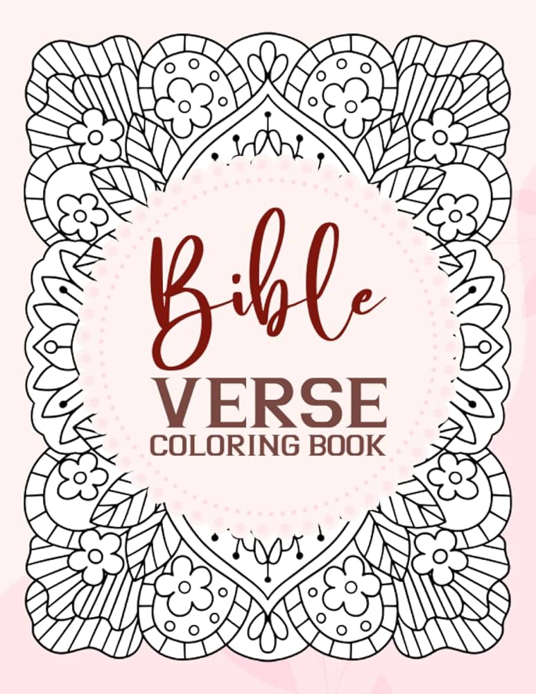 Bible verse coloring book inspirational by ellis paula b