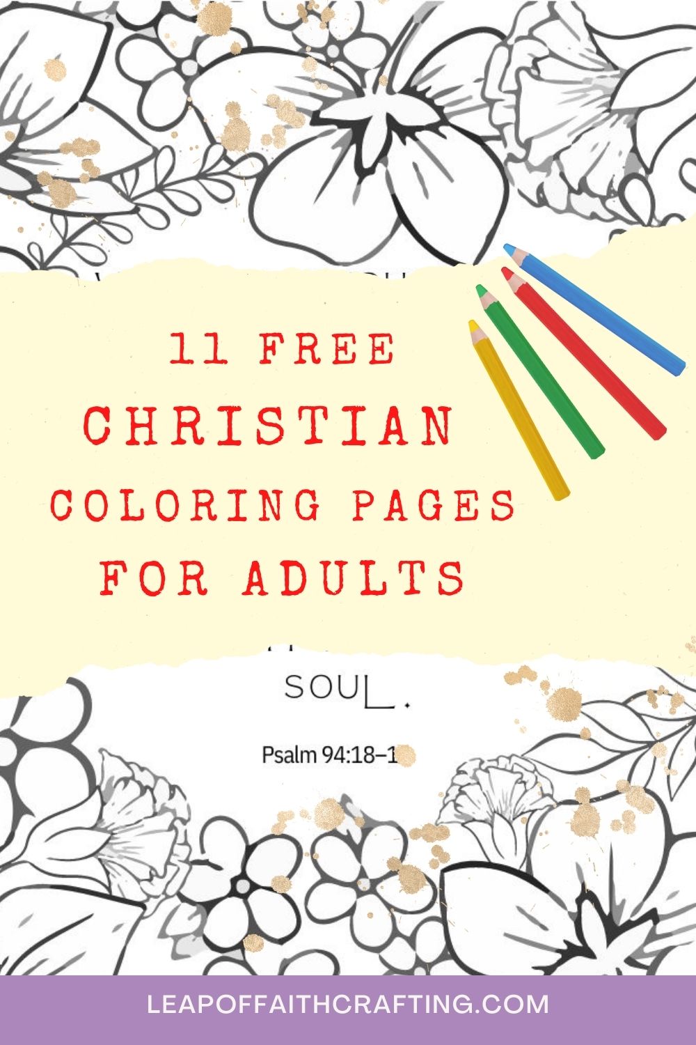 Free christian coloring pages for adults printable bible verses