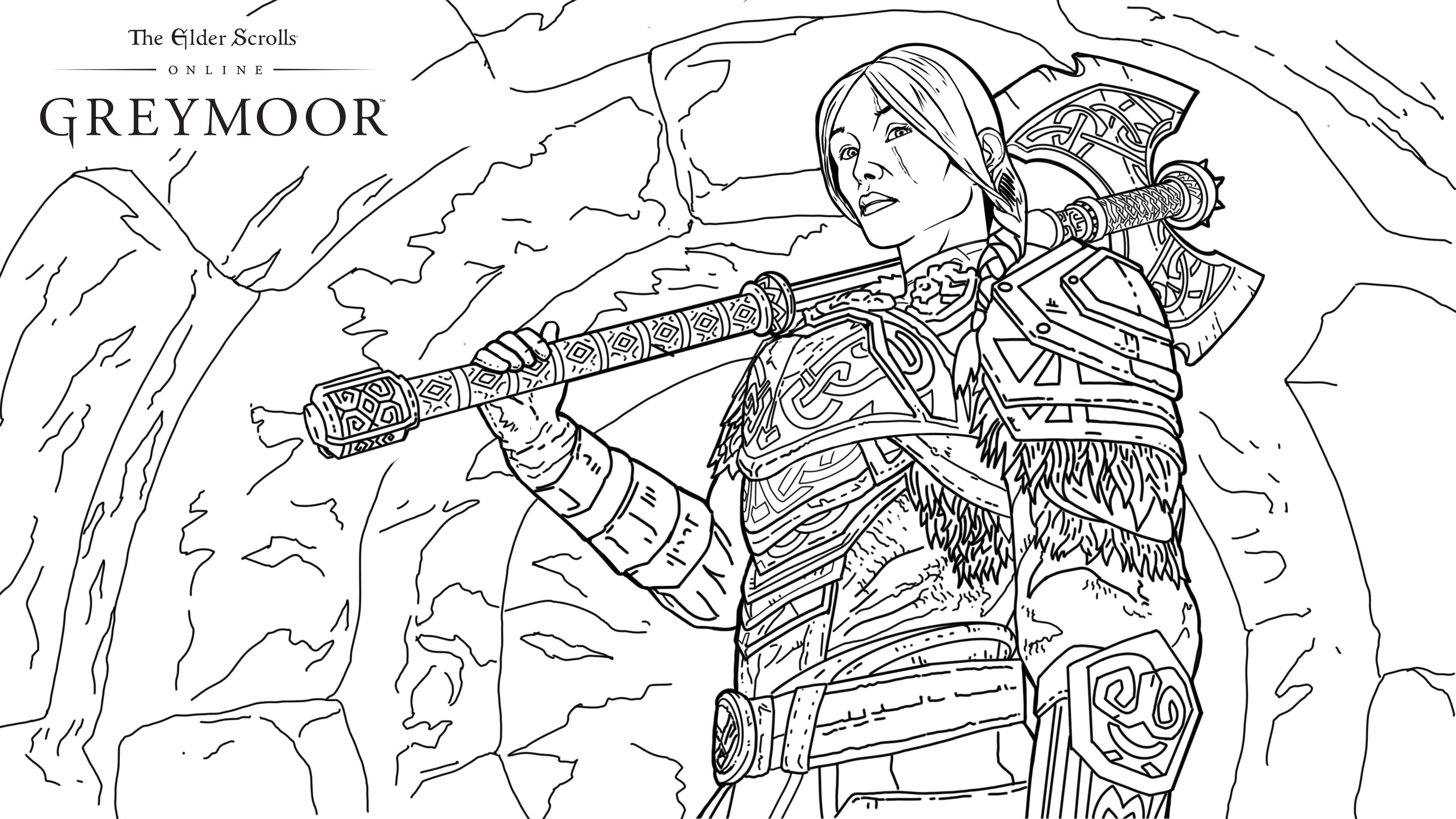 Get creative at home with these greymoor coloring pages