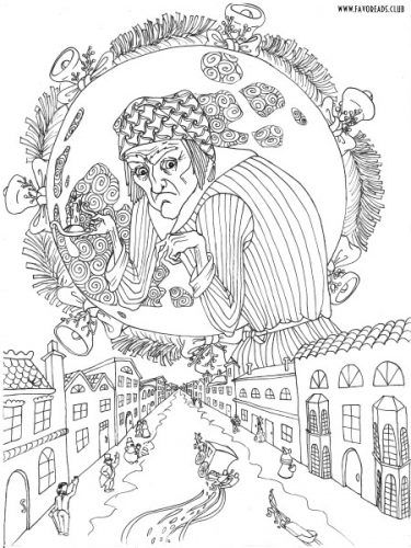 Your favorite tales â christmas carol coloring pages unicorn coloring pages adult coloring pages