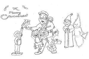 Scenes from a christmas carol by charles dickens a printable coloring book â andrew finn magill