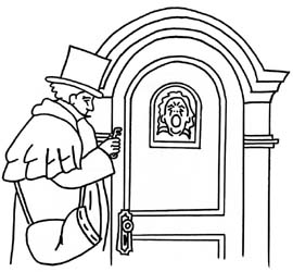 A christmas carol coloring book