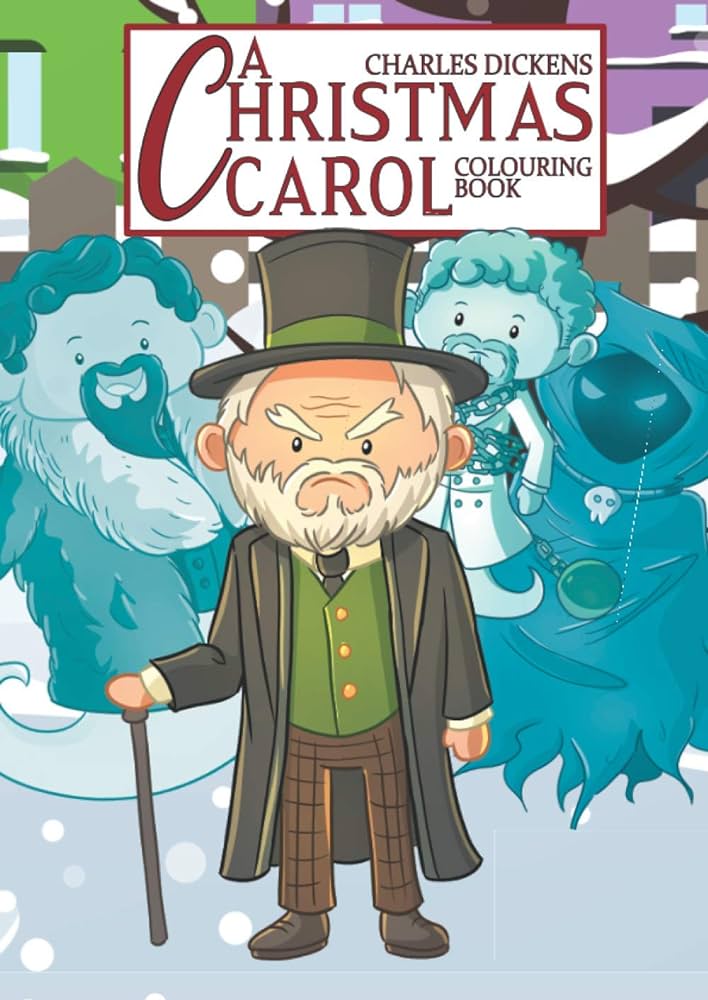 A christmas carol louring book a loring read