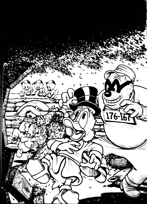 Scrooge mcduck coloring pages