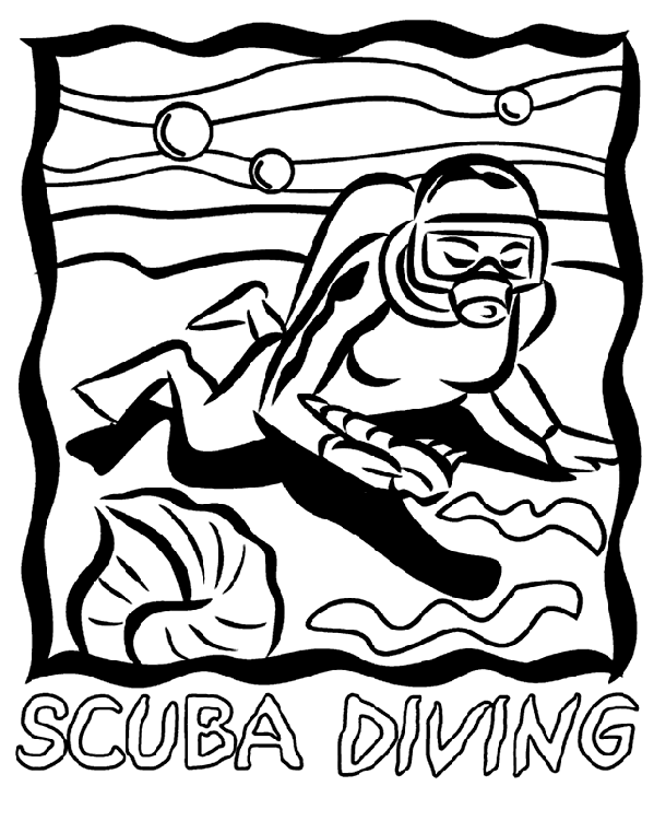 Scuba diving