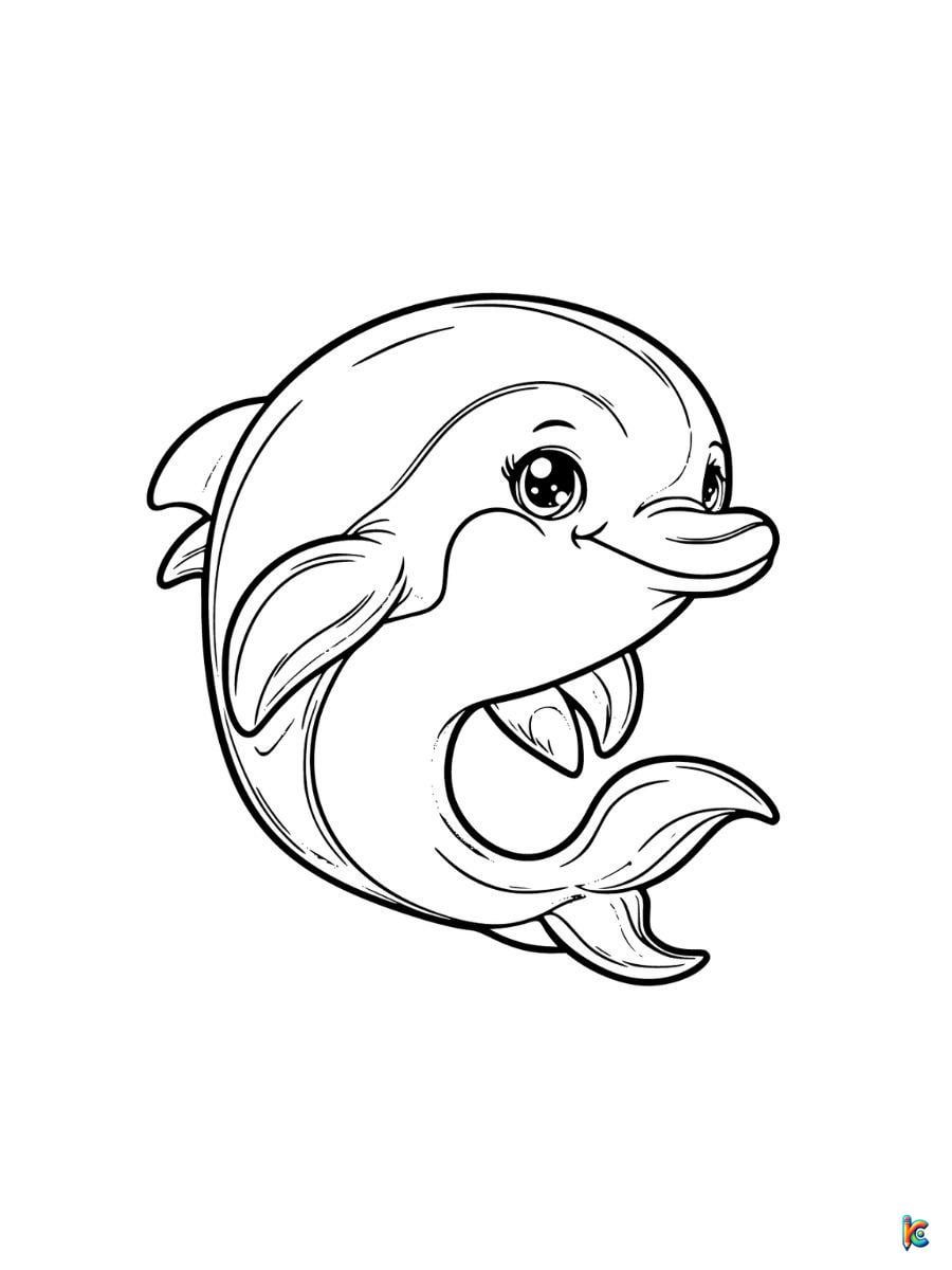 Dive into creativity with dolphin coloring pages â free printable sheets for kids ucoloringpageskc