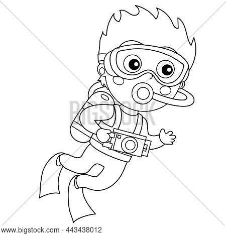 Coloring page outline vector photo free trial bigstock