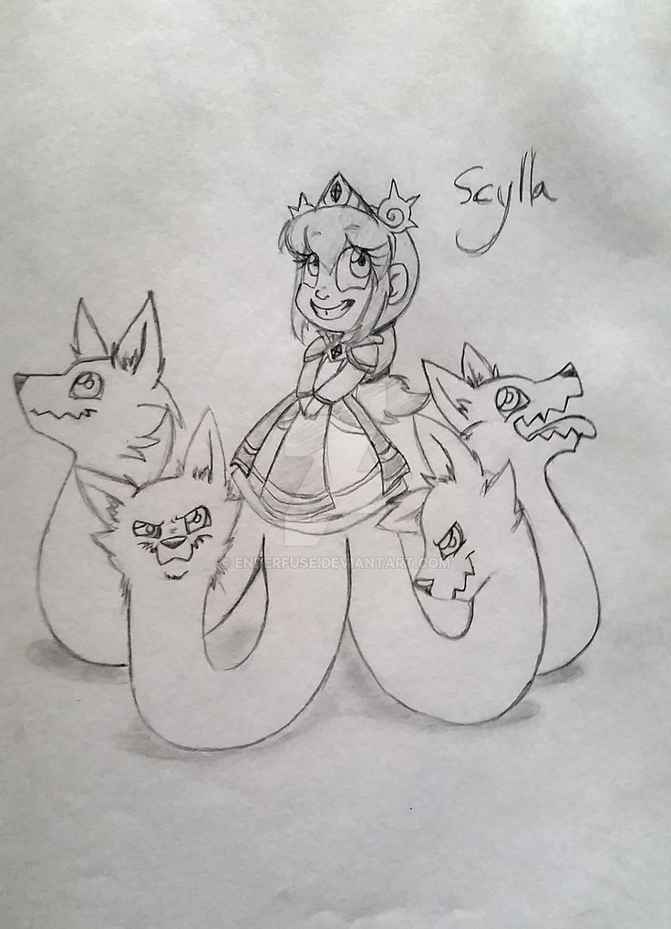 Little miss scylla by enderfuse little miss drawings art