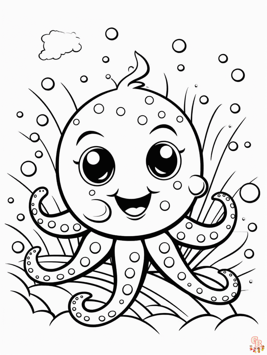 Sea animals coloring pages free printable