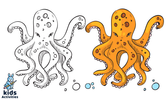 Free printable sea animals coloring pages â kids activities