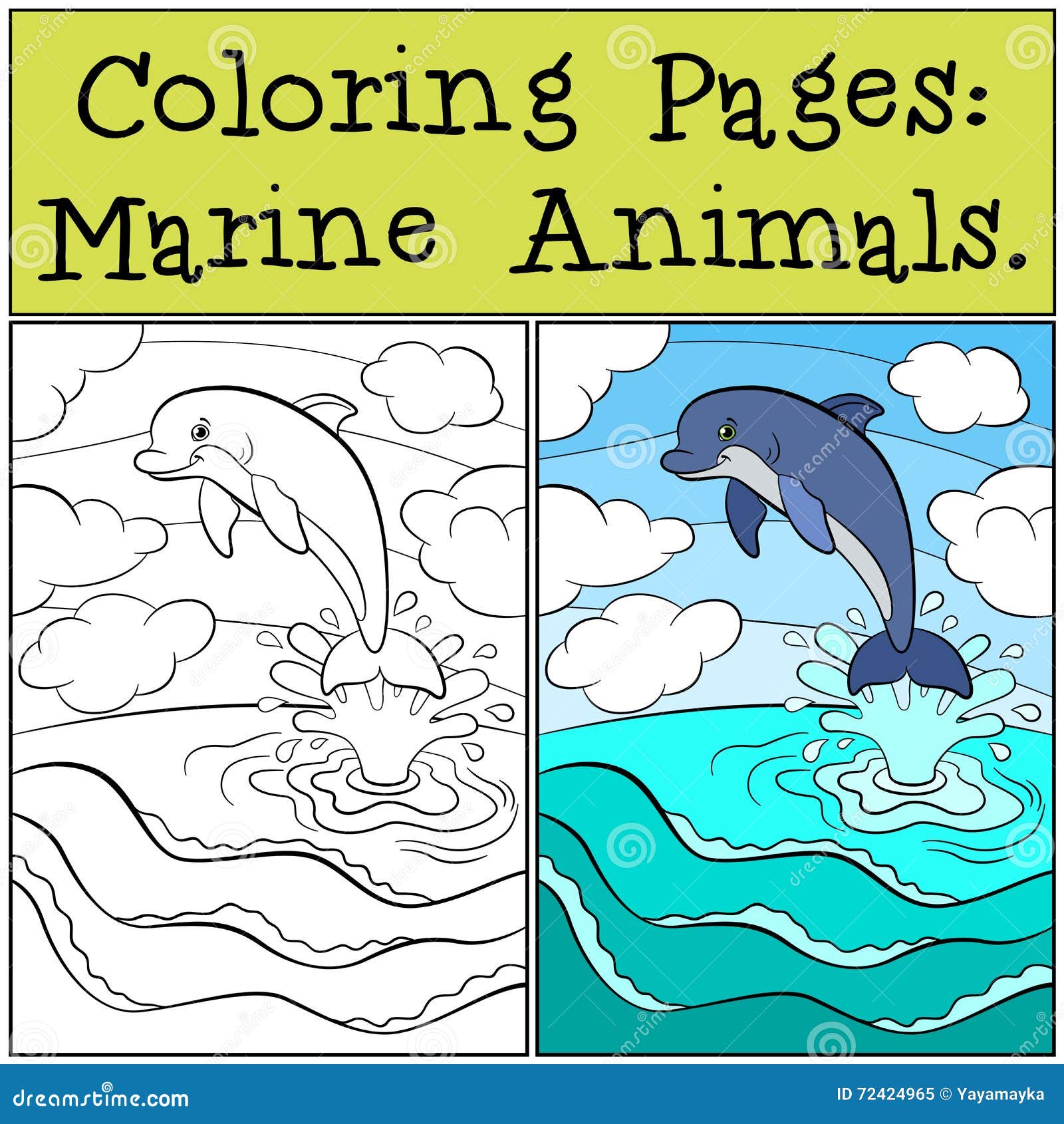 Coloring pages sea animals stock illustrations â coloring pages sea animals stock illustrations vectors clipart