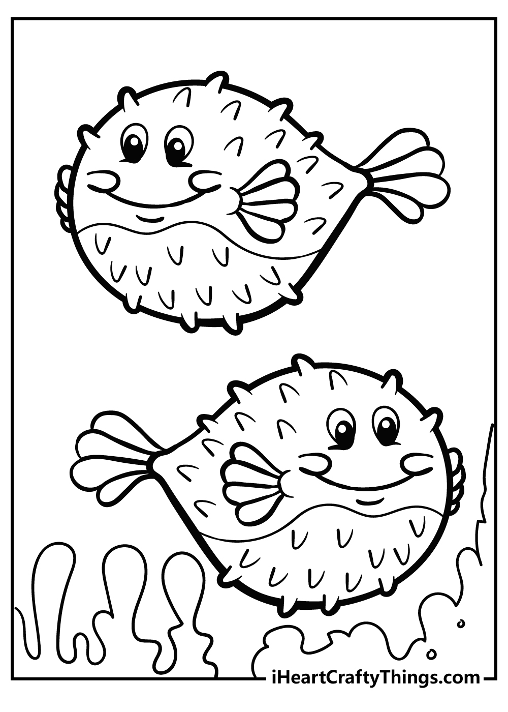 Sea creatures coloring pages free printables
