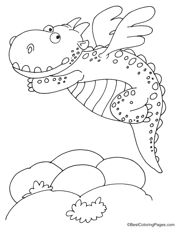 Very small dragon coloring page download free very small dragon coloring page for kids best coloring pages