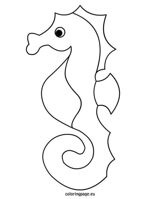 Seahorse coloring page boyama kitabä ãizimler mozaic sanatä