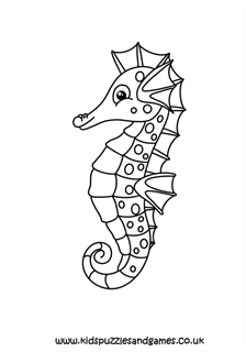 Seahorse louring page