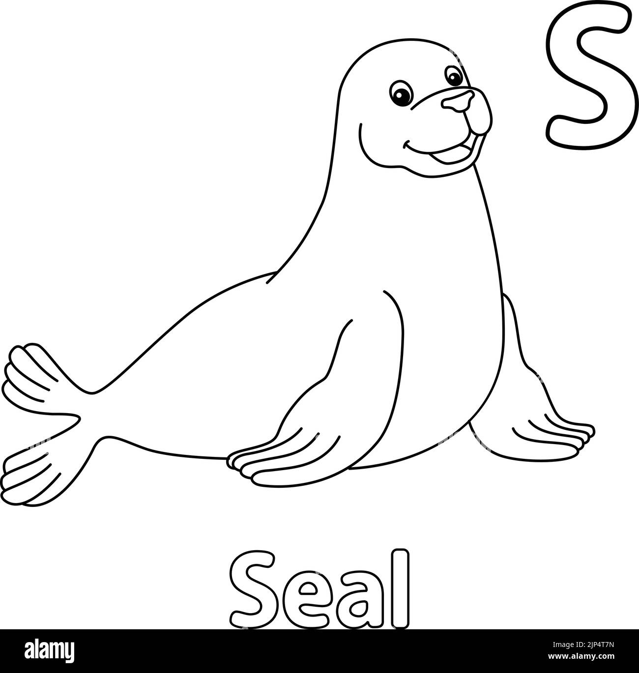 Antarctica seal stock vector images