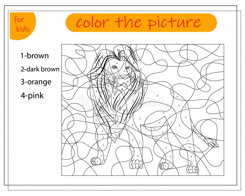 Lion coloring sheet stock illustrations â lion coloring sheet stock illustrations vectors clipart
