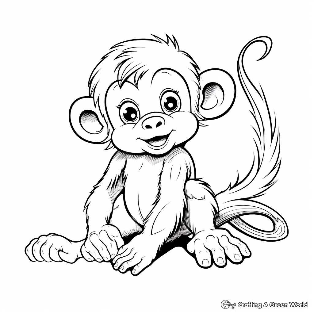 Baby animal coloring pages