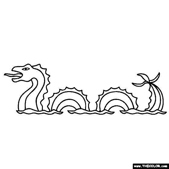 Onsters online coloring pages