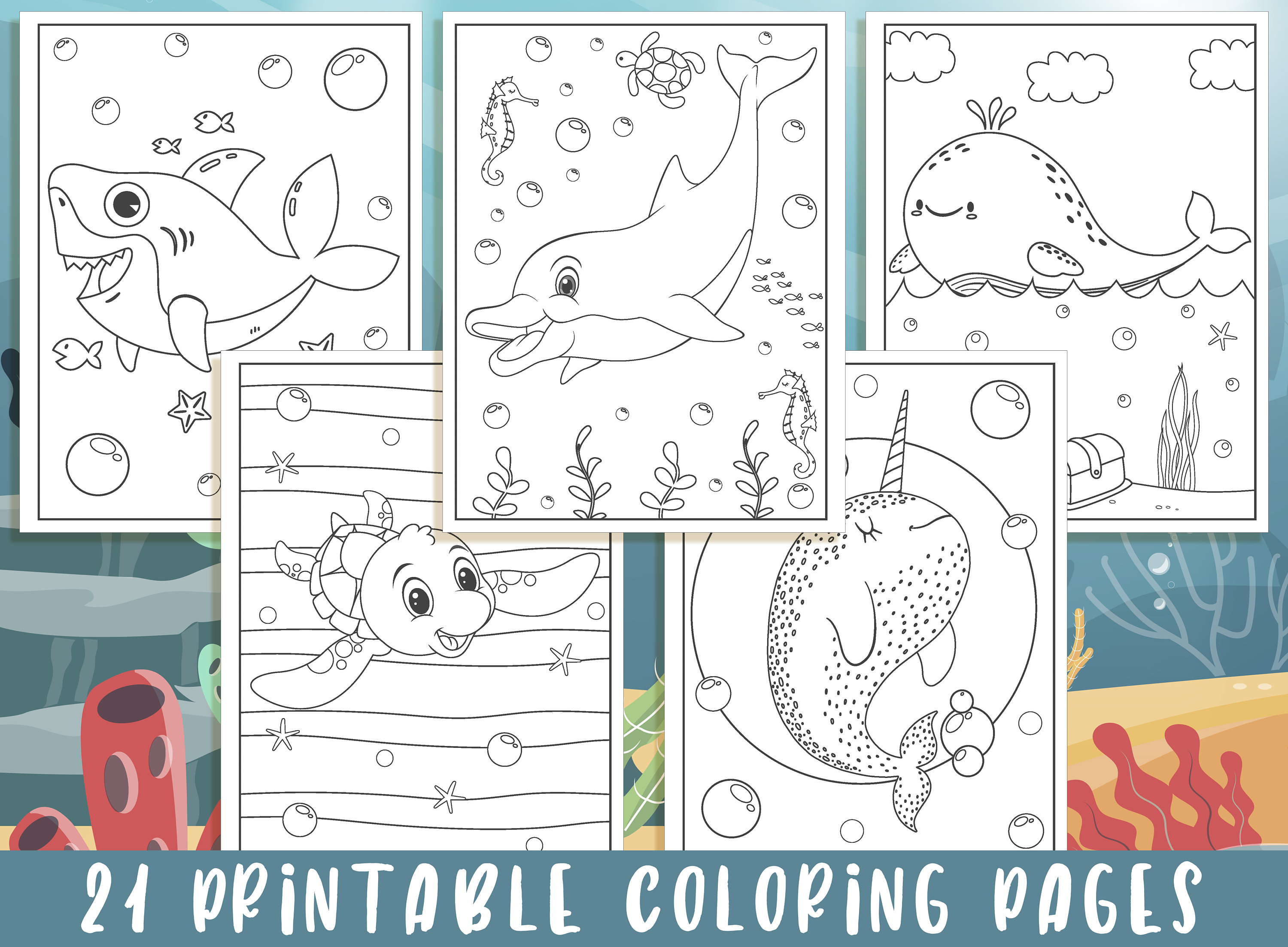 Under the sea coloring pages printable under the sea coloring pages for kids boys girls teens under the sea birthday party activity