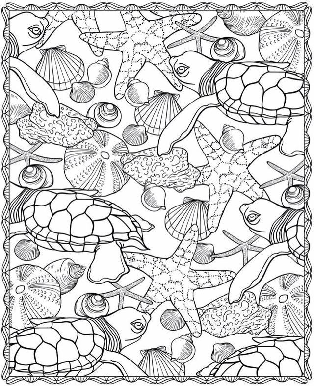 Free printable ocean coloring pages for kids