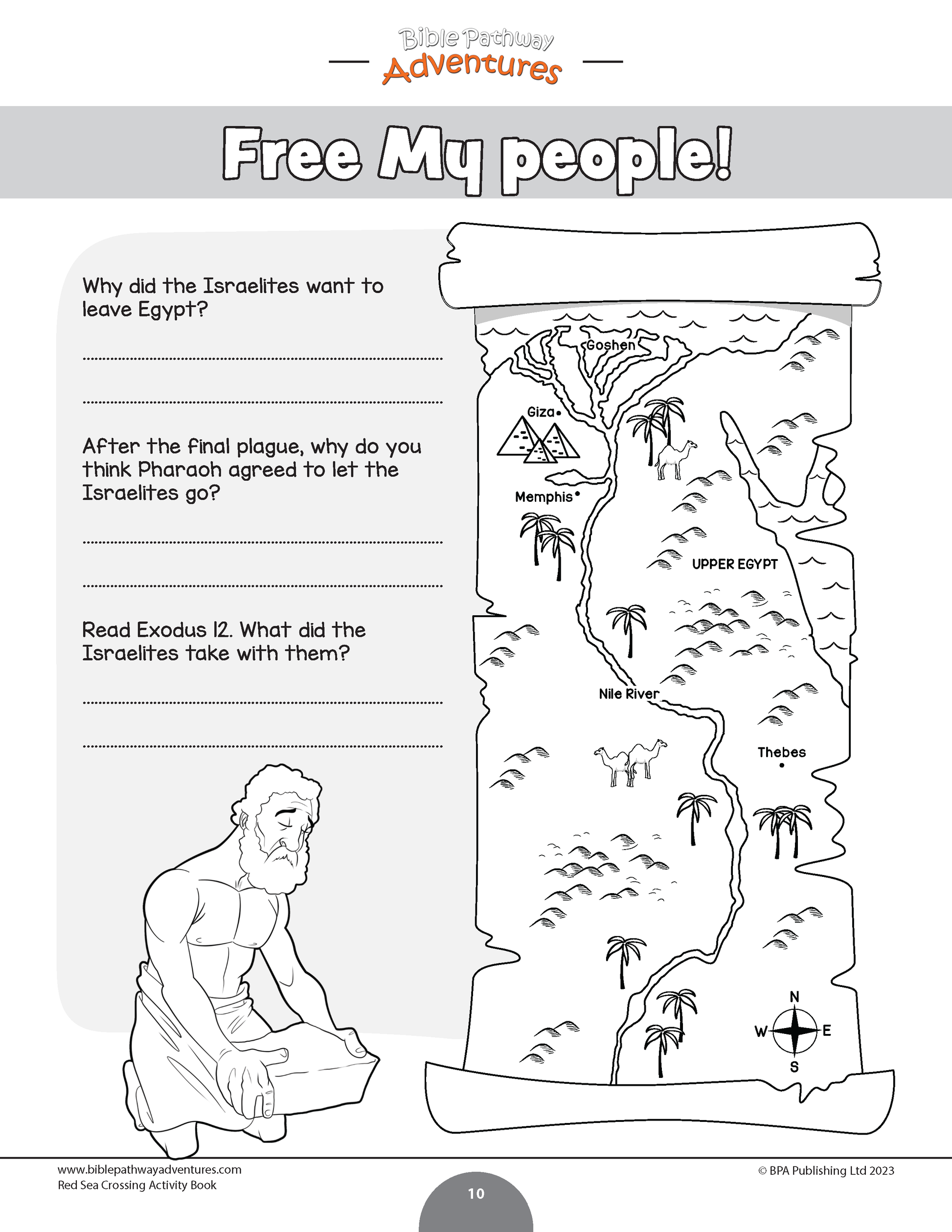 Red sea crossing activity book pdf â bible pathway adventures