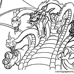 Dungeons dragons coloring pages printable for free download