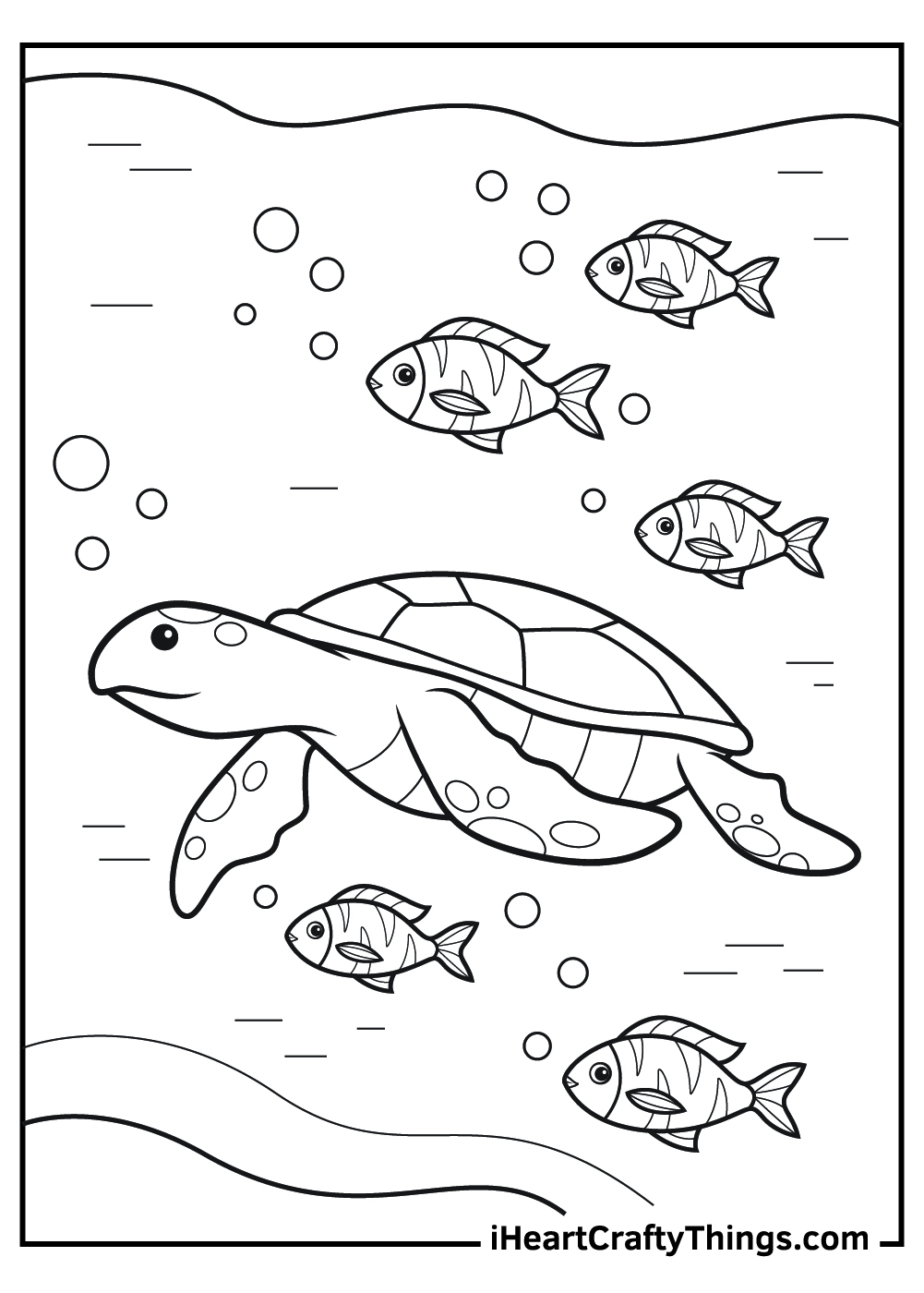 Sea turtle coloring pages free printables