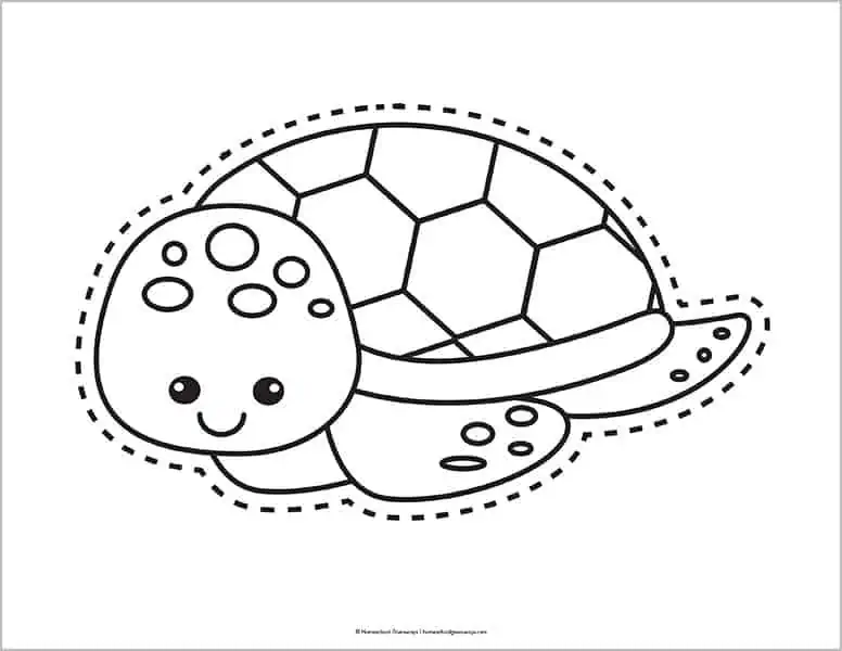 Free printable sea turtle coloring pages templates