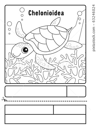 Sea turtle coloring application form