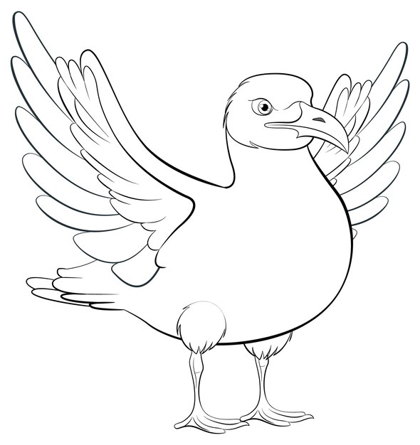 Page seagull coloring inspiration images