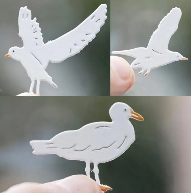 Metal cutting dies cut die seagull bird diy scrapbook paper craft mould stencils