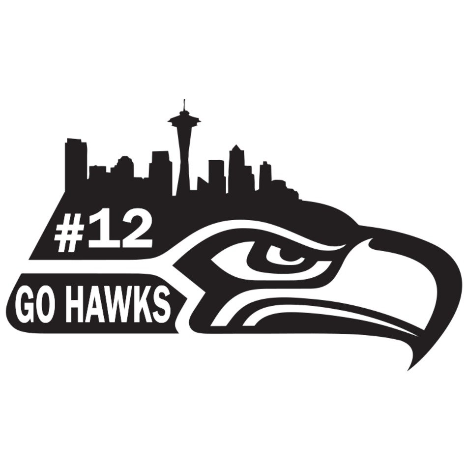 Seattle seahawks th man coloring pages drawing free image download