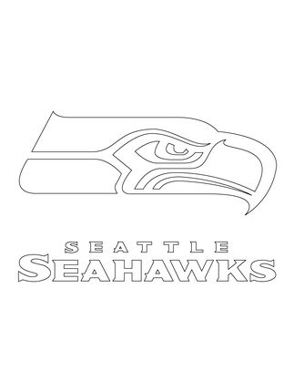 Seattle seahawks logo coloring page supercoloring seattle seahawks logo football coloring pages seattle seahawks