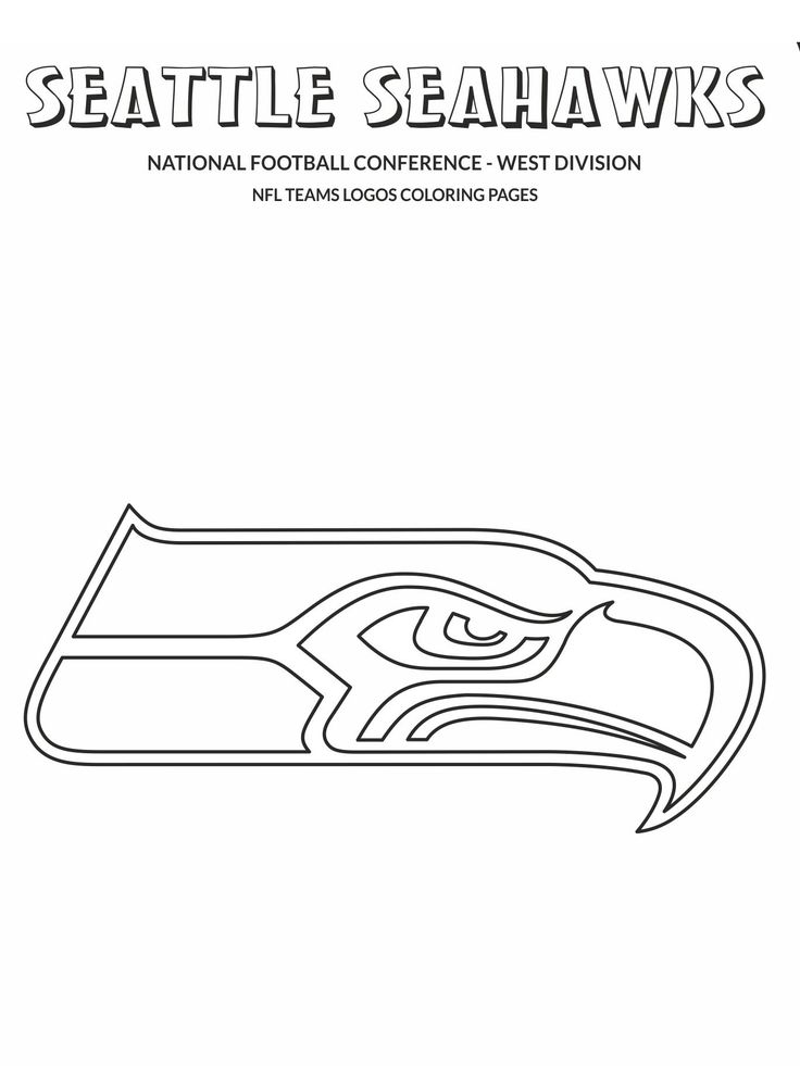Seattle seahawks coloring pages pdf to print