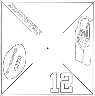 Printable seahawks pinwheel template