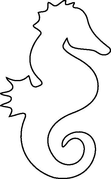 Dive into the world of seahorses with coloring pages