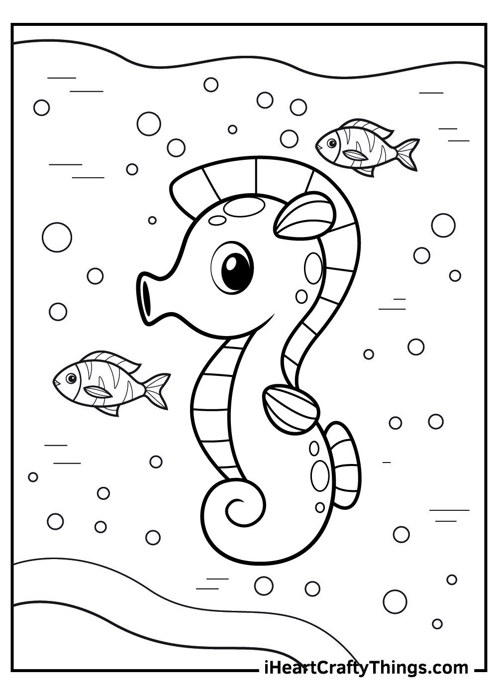 Seahorse coloring pages coloring pages summer coloring pages cartoon coloring pages