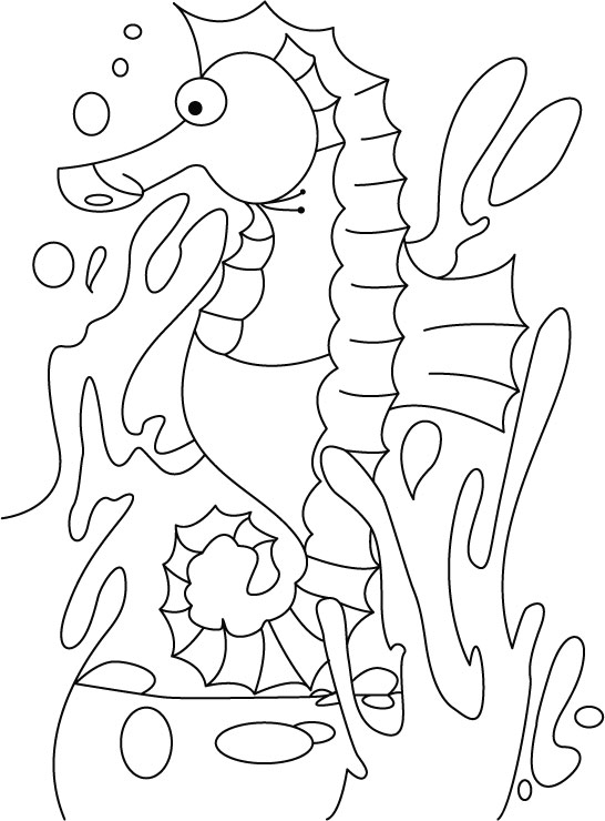 Depressed seahorse coloring pages download free depressed seahorse coloring pages for kids best coloring pages